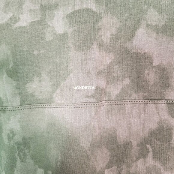 Mondetta Women's Camouflage Print Crewneck Long Sleeve Sweatshirt Green Olive S - Picture 5 of 10